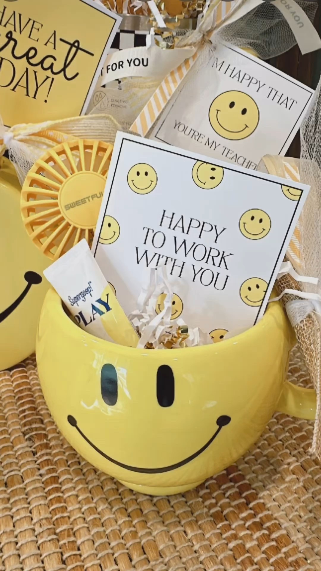 Brighten someone’s day with one of these gift ideas! Our digital print comes with all 4 gift tags😊 These happy face items are so cute & can’t help but make you smile! Happy Gifting! 💛

#LTKWatchNow #LTKHome #LTKGiftGuide