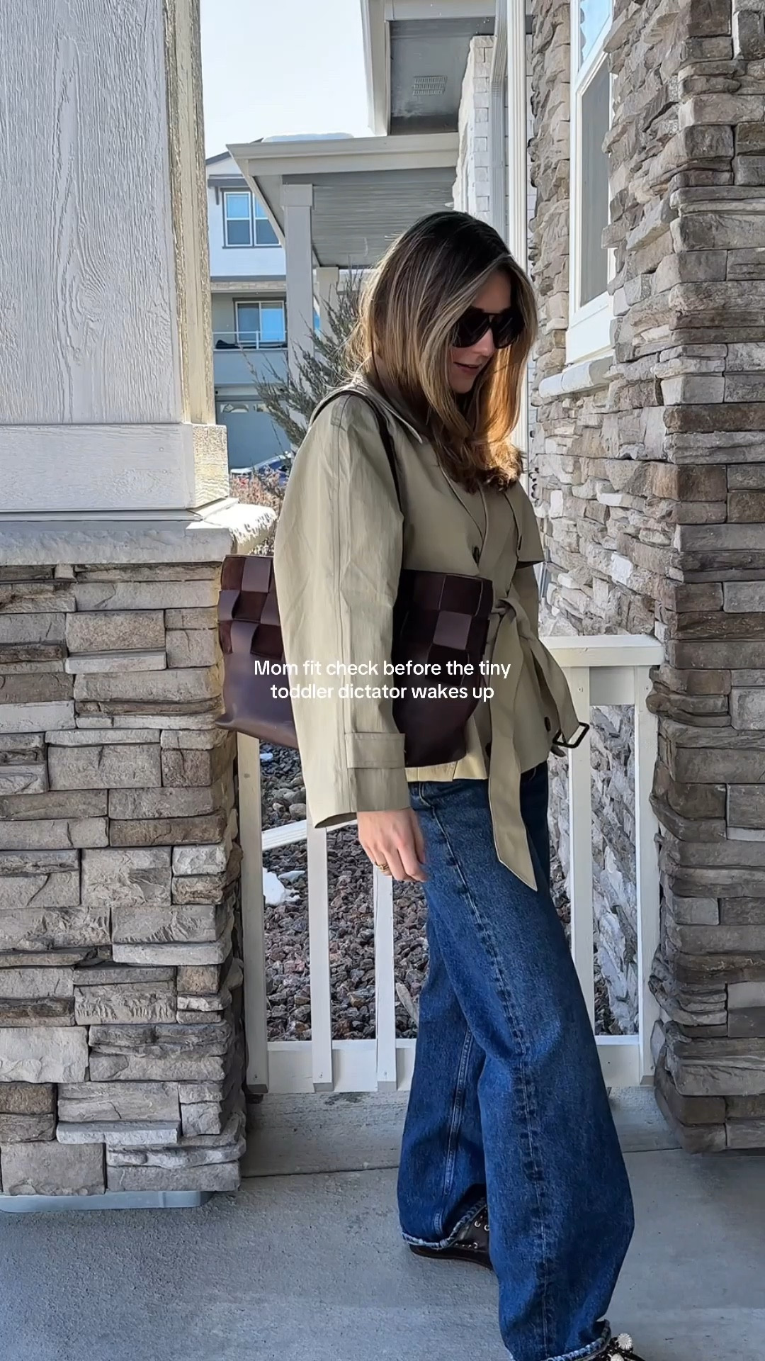 A cute, comfortable winter to spring outfit! The jacket I was unable to link, but it’s from Cubic- definitely air on sizing down as it runs large! #momstyle #momoutfit #springstyle #springoutfit 

Spring Style | Spring Outfit | Spring 