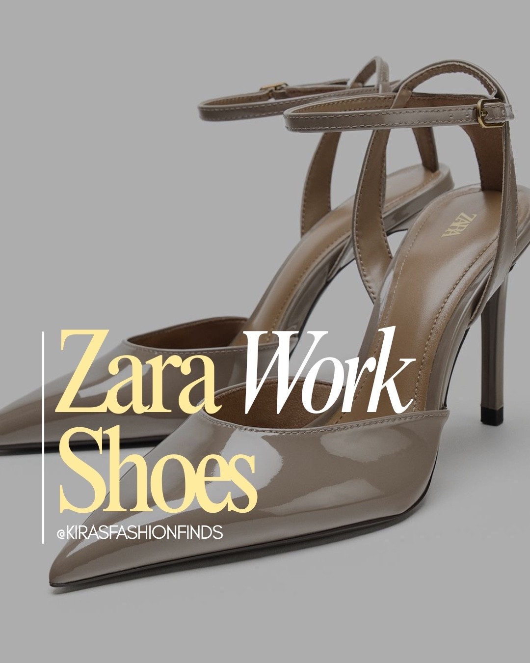 Scroll to shop! ✨ Everything from these finds is linked below. 👇🏽

The work shoes that make the outfit. 👠 From polished pumps to chic flats, these Zara finds are perfect for giving your office wardrobe an instant upgrade.

Zara work shoes, office shoes for women, work heels, pointed toe pumps, work flats, professional shoes, business casual shoes, chic office style, workwear essentials, elevated work wardrobe, comfortable work shoes, fall workwear, corporate outfit ideas, Zara shoes

Download the FREE LTK app & follow @kirasfashionfinds to shop all my daily finds.

#LTKWorkwear #LTKShoeCrush #LTKStyleTip