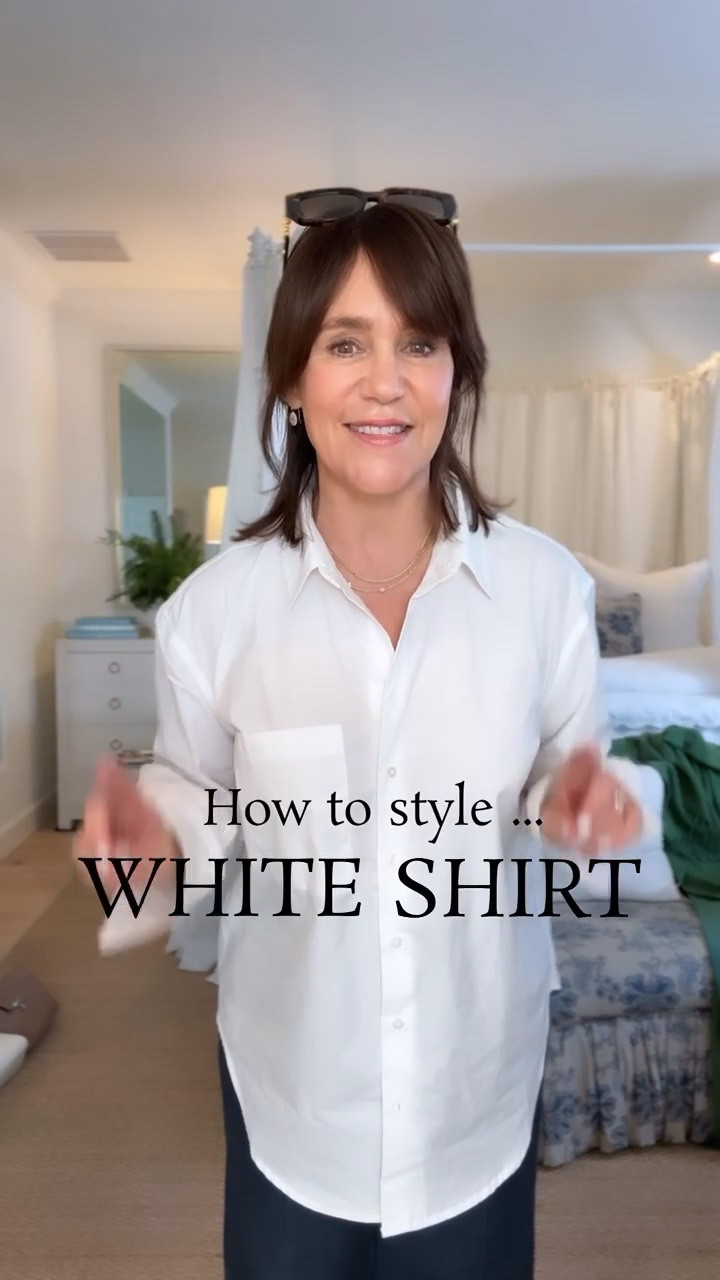 How to style a white shirt! Under $50✨💓

#LTKgrwm #LTKOver40 #LTKootd