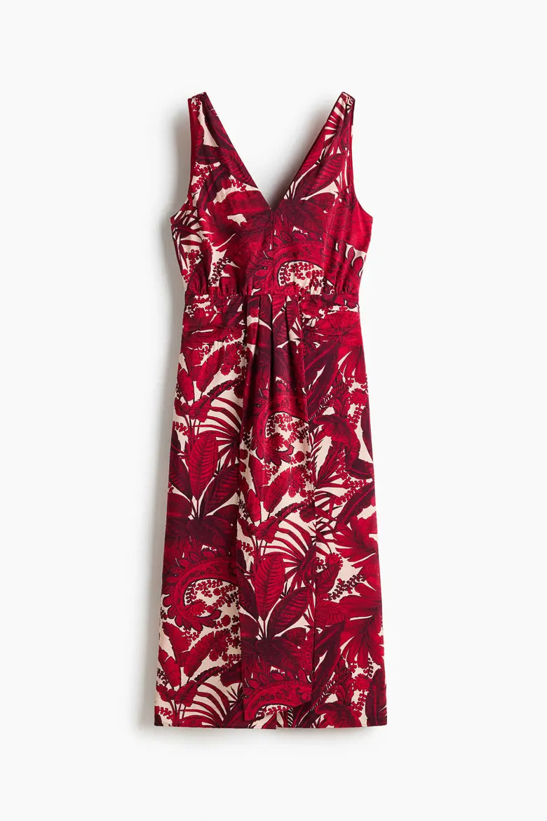 V-neck Midi Dress (Women) | Nordstrom | Nordstrom