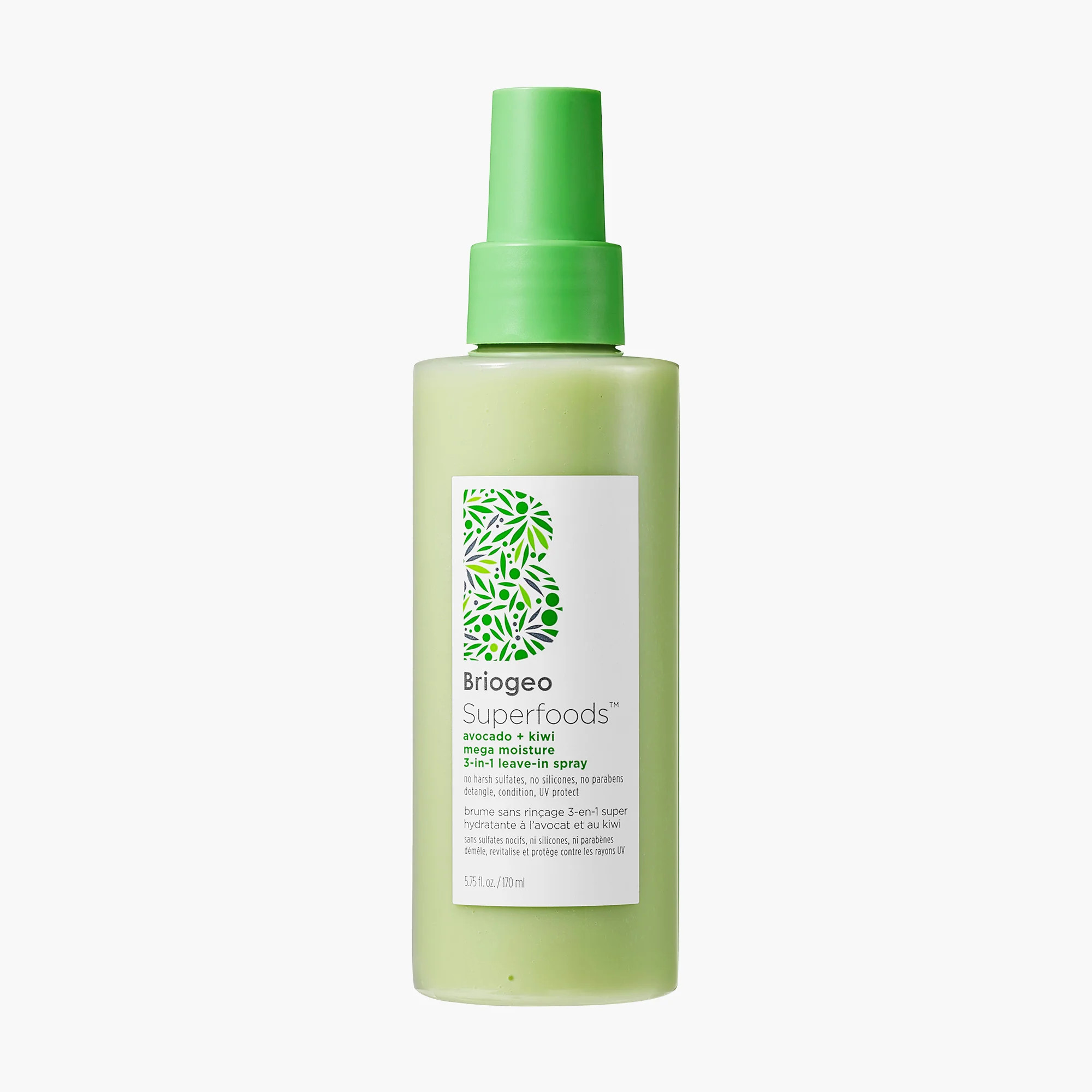 Briogeo Superfoods™ Avocado + Kiwi Mega Moisture 3-in-1 Leave-In Spray | Briogeo
