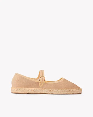 Women's Mary Jane Espadrille | Woven Color | Safari Brown Safari Brown / 9-9.5 | Soludos