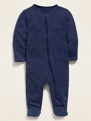 Unisex Sleep &#x26; Play Footed One-Piece for Baby | Old Navy (US)