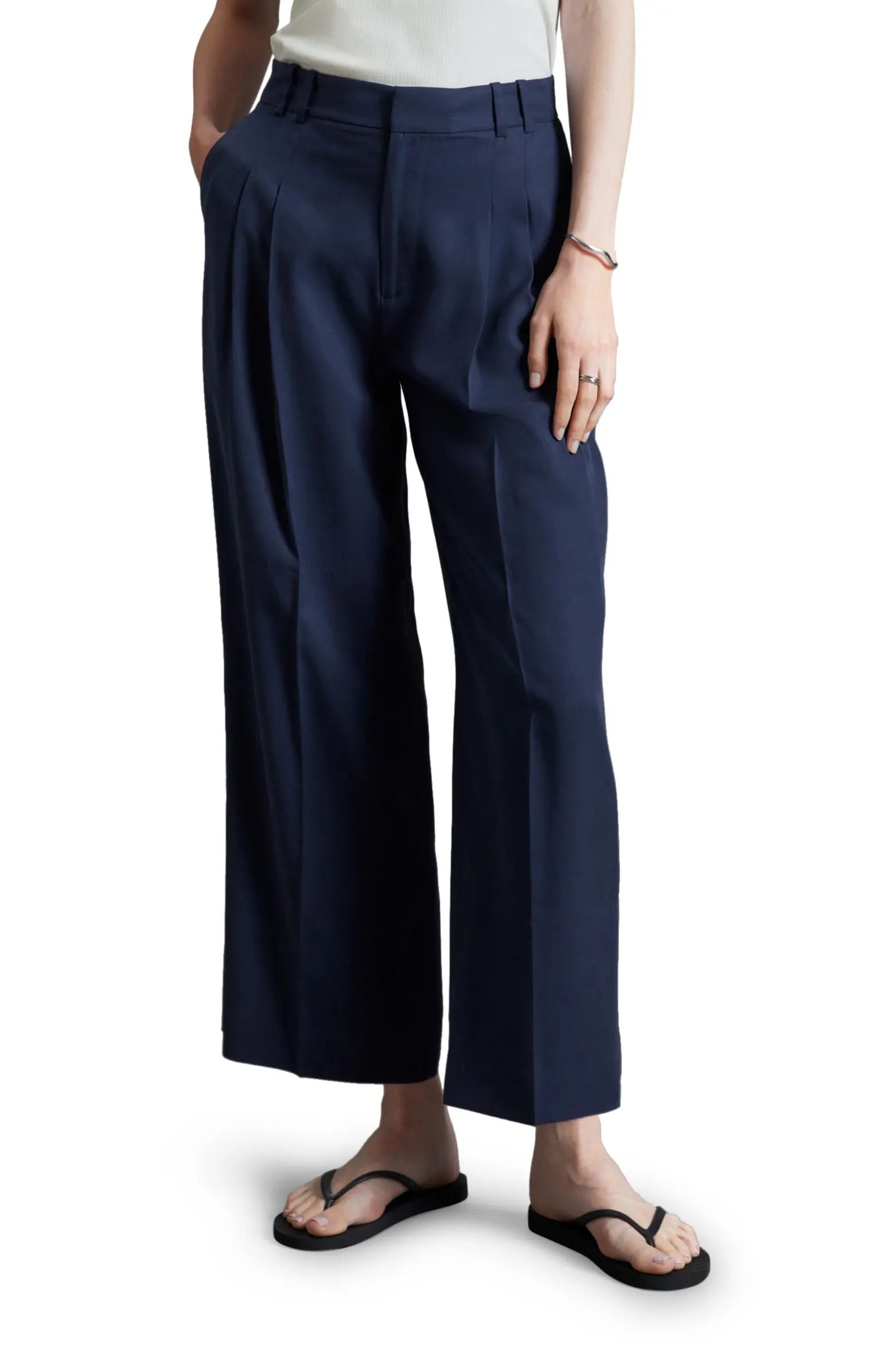 Pleated Ankle Trousers | Nordstrom