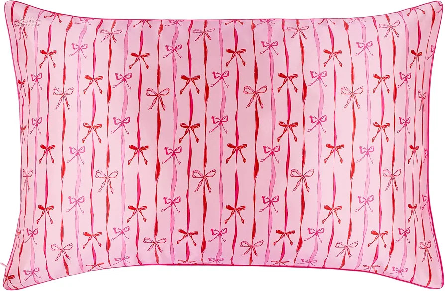 slip Queen Silk Pillowcase – Strawberry Cupcake Limited Edition with Piping – Anti-Frizz, Ant... | Amazon (US)
