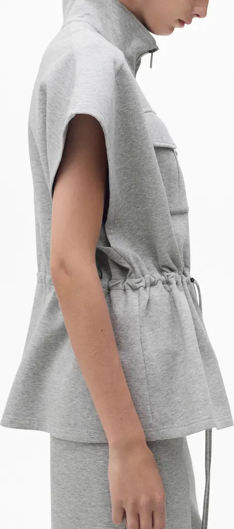 MANGO Short Sleeve Adjustable Waist Jacket | Nordstrom | Nordstrom