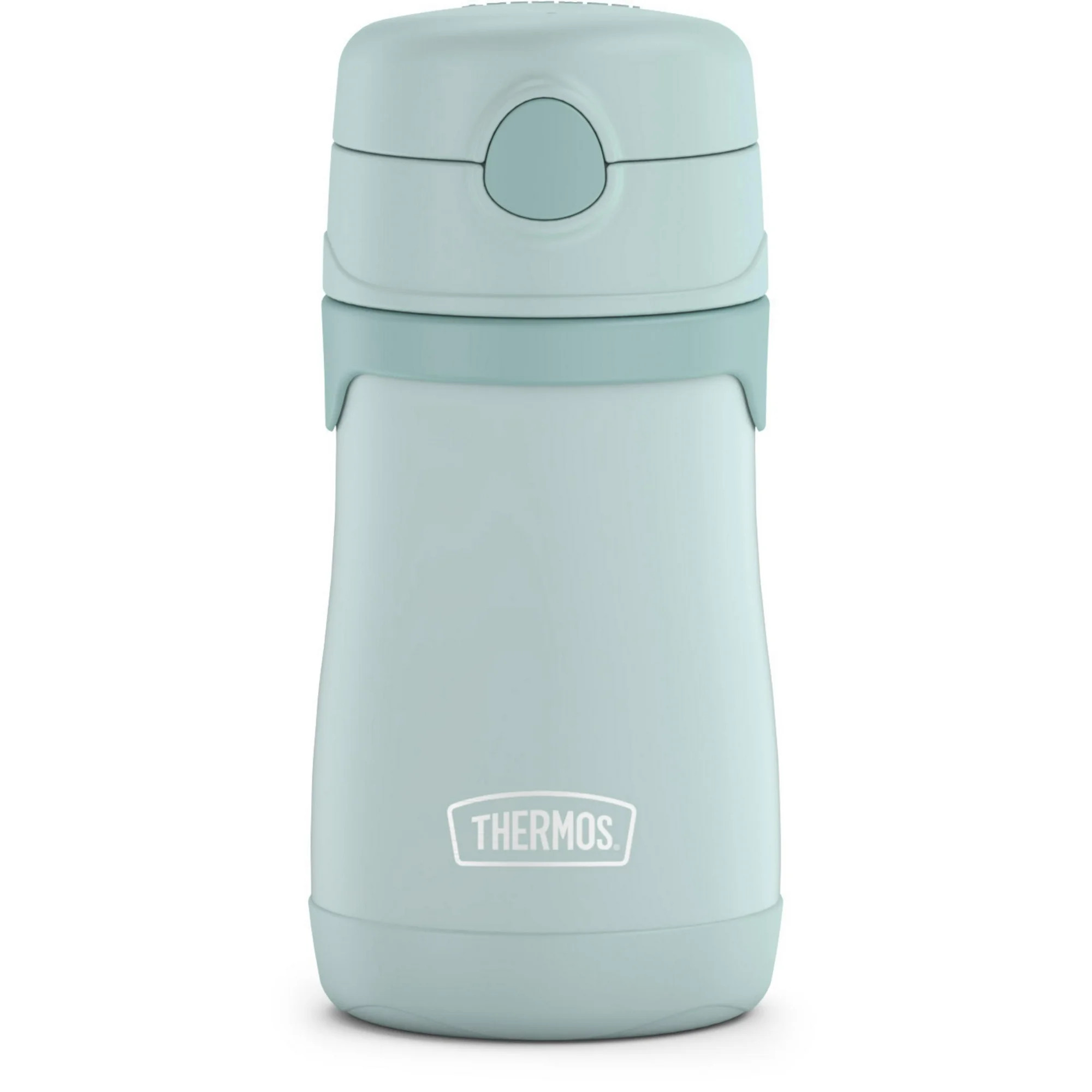 Thermos Baby Vacuum Insulated Stainless Steel Straw Bottle, 10oz, Mint | Walmart (US)