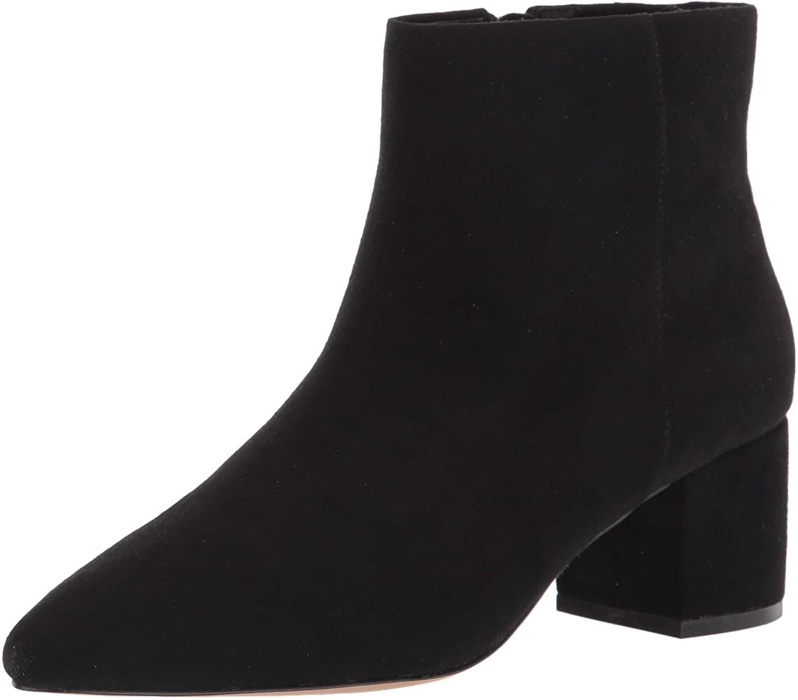 The Drop Women's Jessi Side-Zip Block Heel Ankle Boot | Amazon (US)