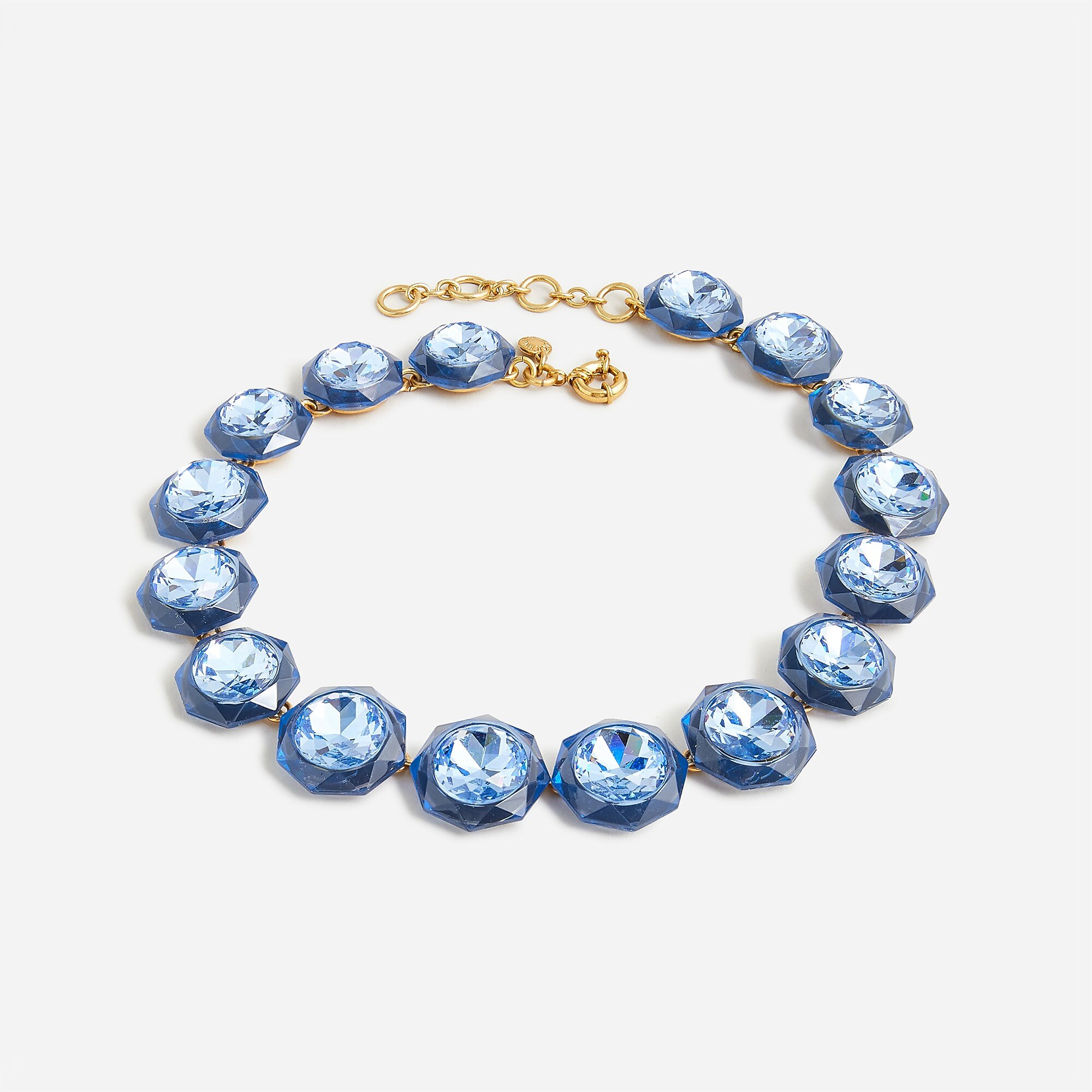 Faceted stone necklace | J. Crew US