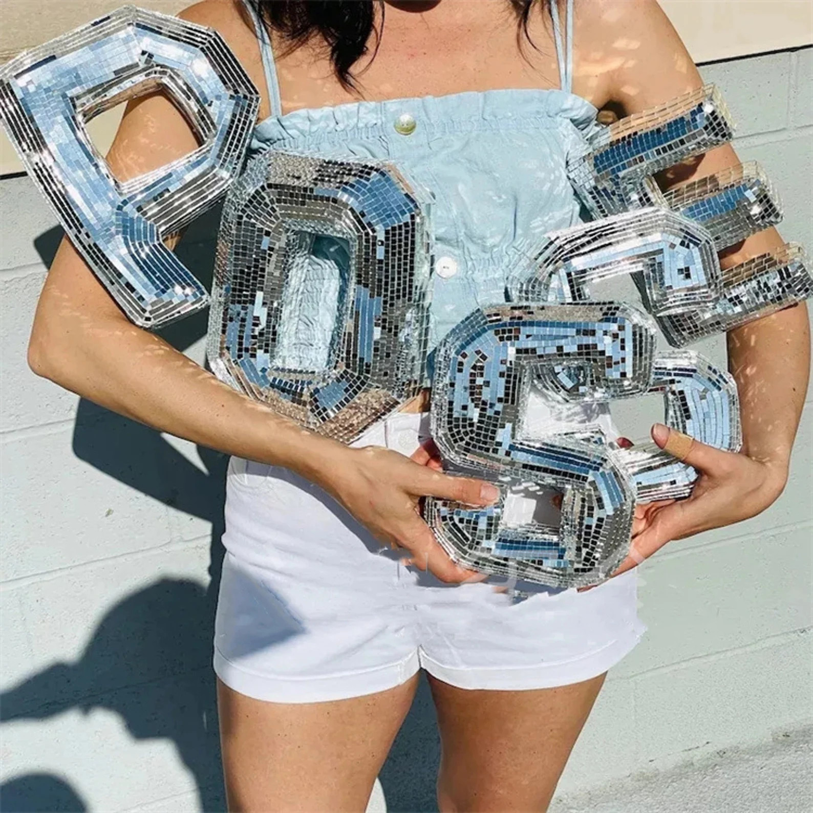 Disco Mirror Letters  Letter Decor  Retro Decor  Name Gift | Etsy | Etsy (US)