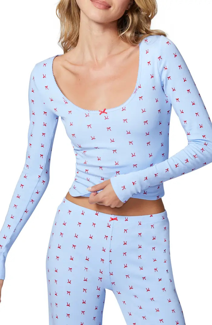 Florence by Mills Holidaze Rib Sleep Top | Nordstrom | Nordstrom