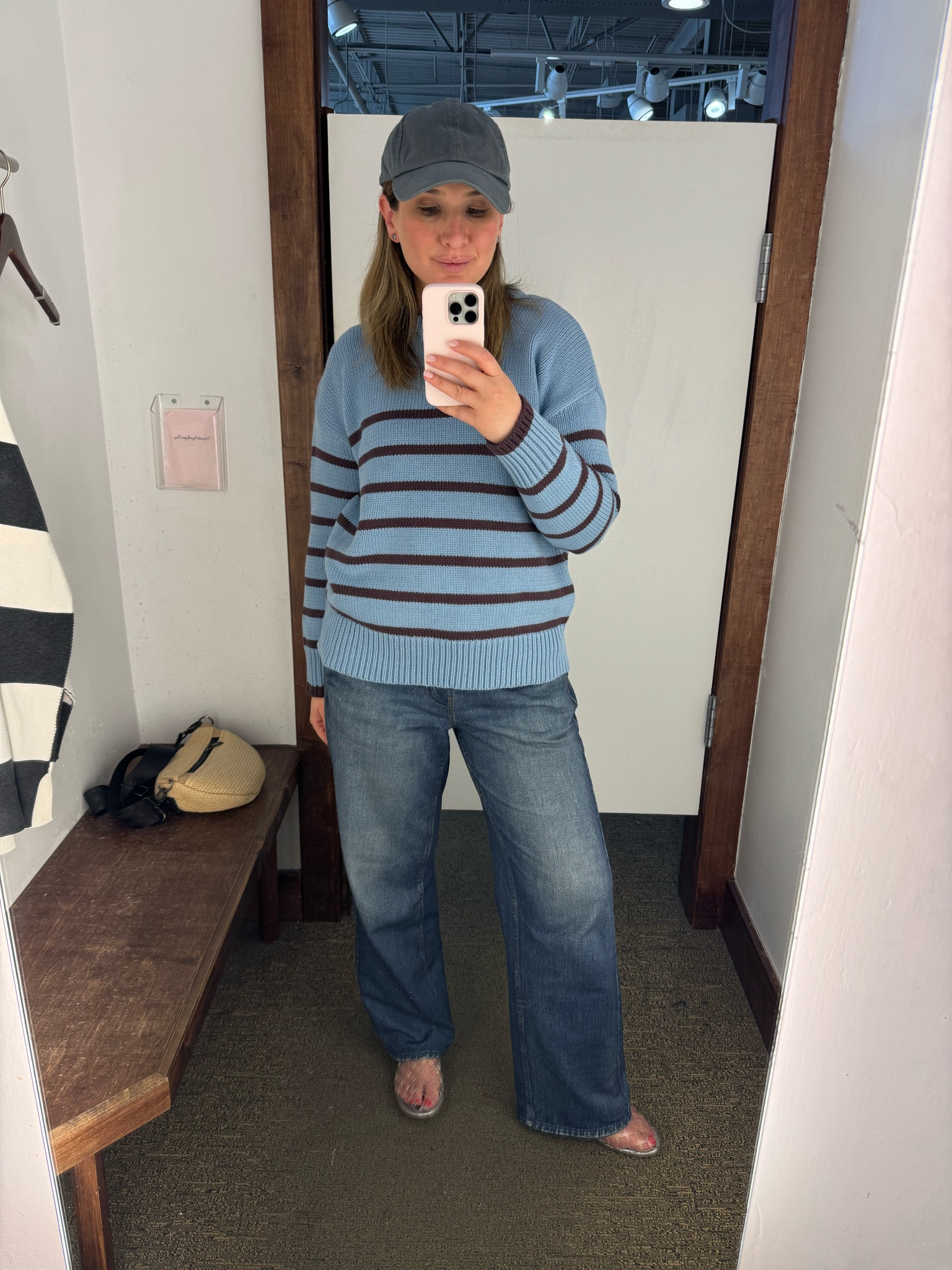 Dressing room diaries, brown and blue 

#LTKStyleTip #LTKSeasonal #LTKU