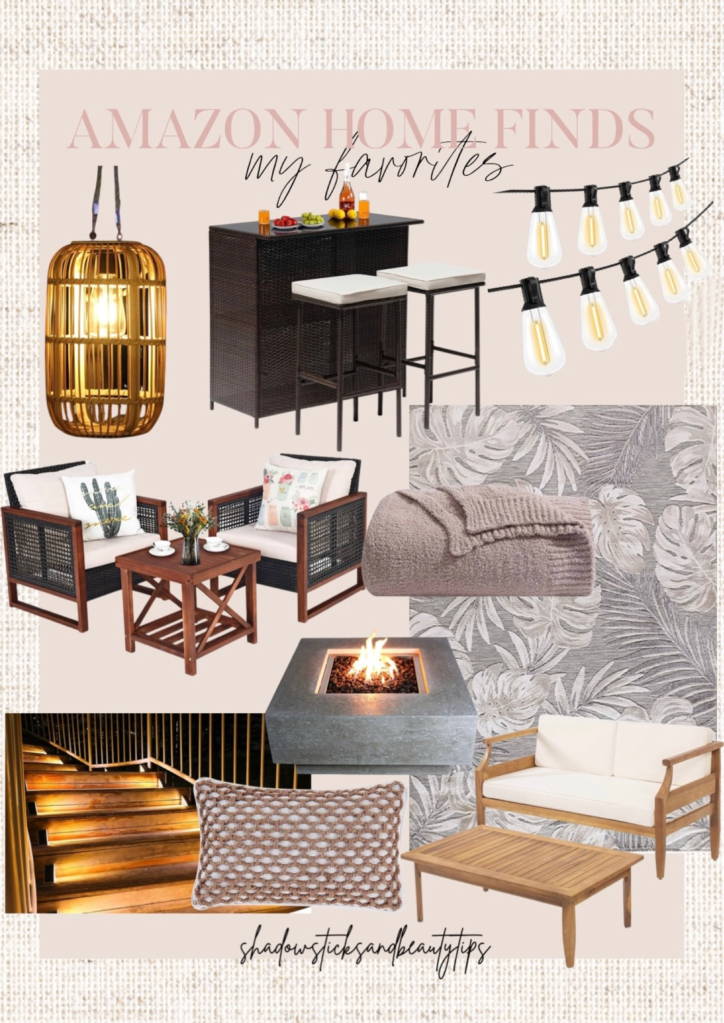 Outdoor patio decor from Amazon 

#LTKSeasonal #LTKhome #LTKFind