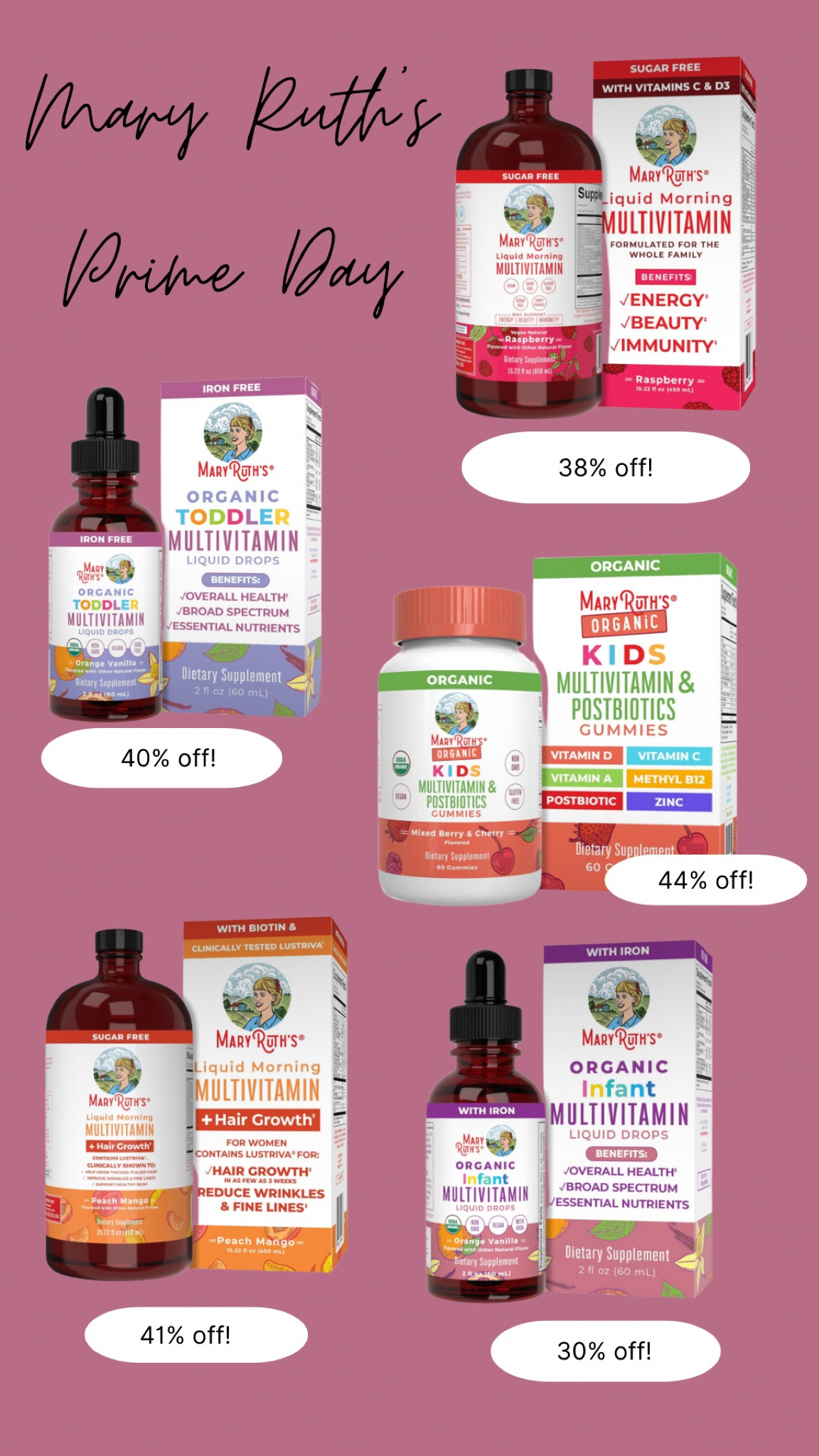 Mary Ruth’s Prime Day deals up to 50% off!

#LTKFamily #LTKFindsUnder50 #LTKSaleAlert