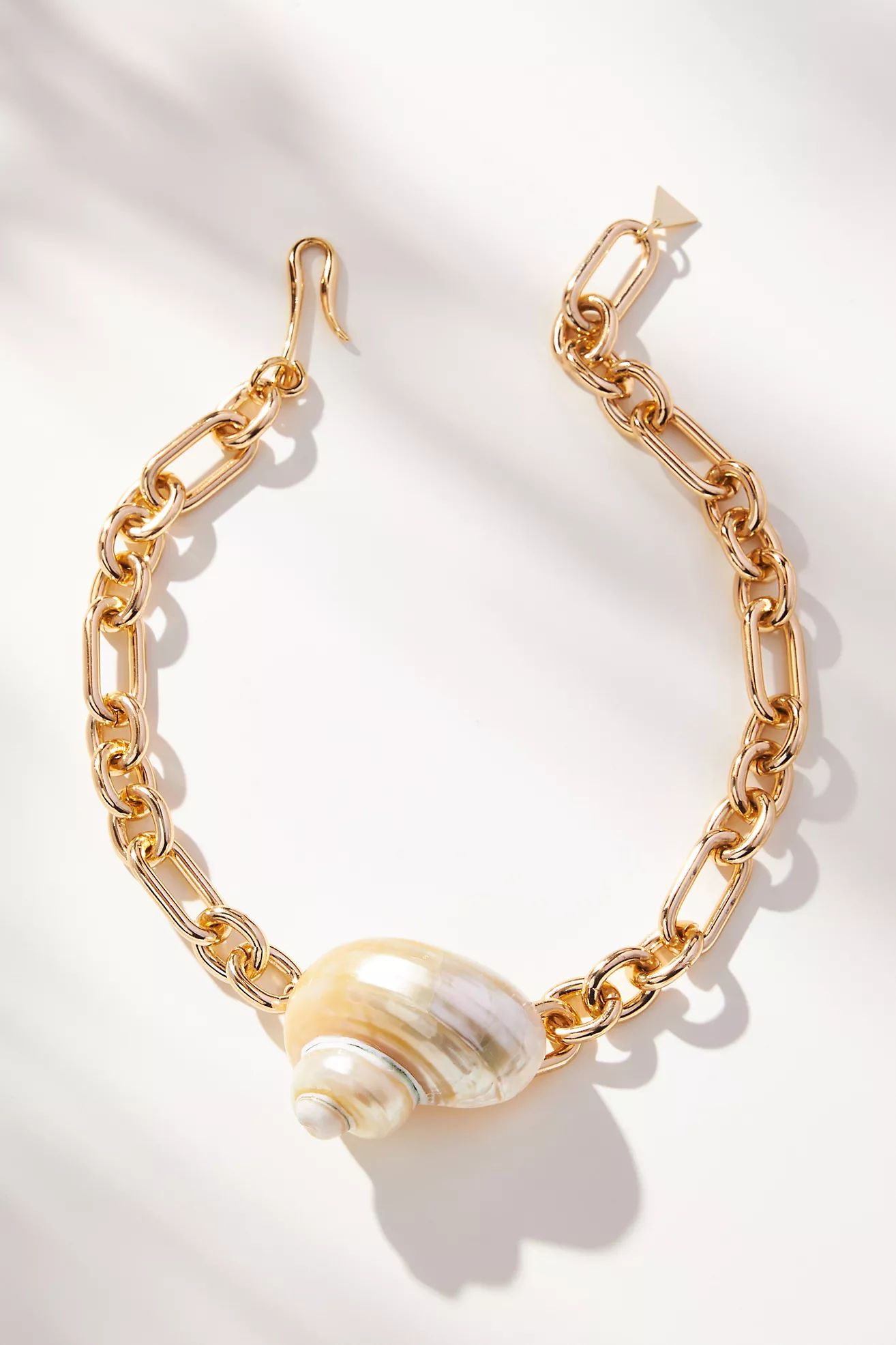 Conch Shell Chain Necklace | Anthropologie (US)