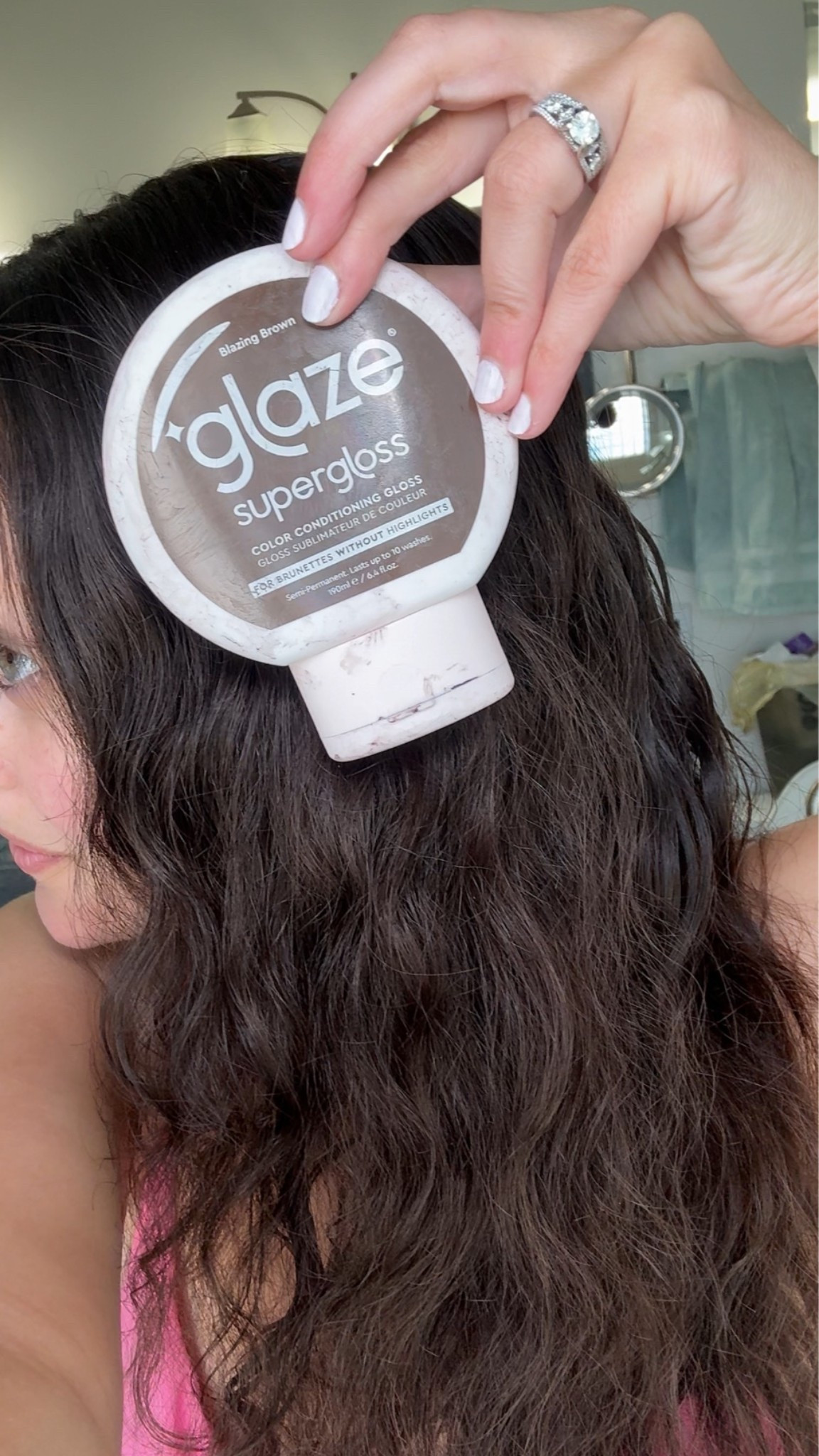 Not made about this gloss that colored my hair! 

I used the shade: Blazing Brown

At home salon // hair care // hair products // Amazon finds @Glaze Hair

#LTKmomlife #LTKselfcare