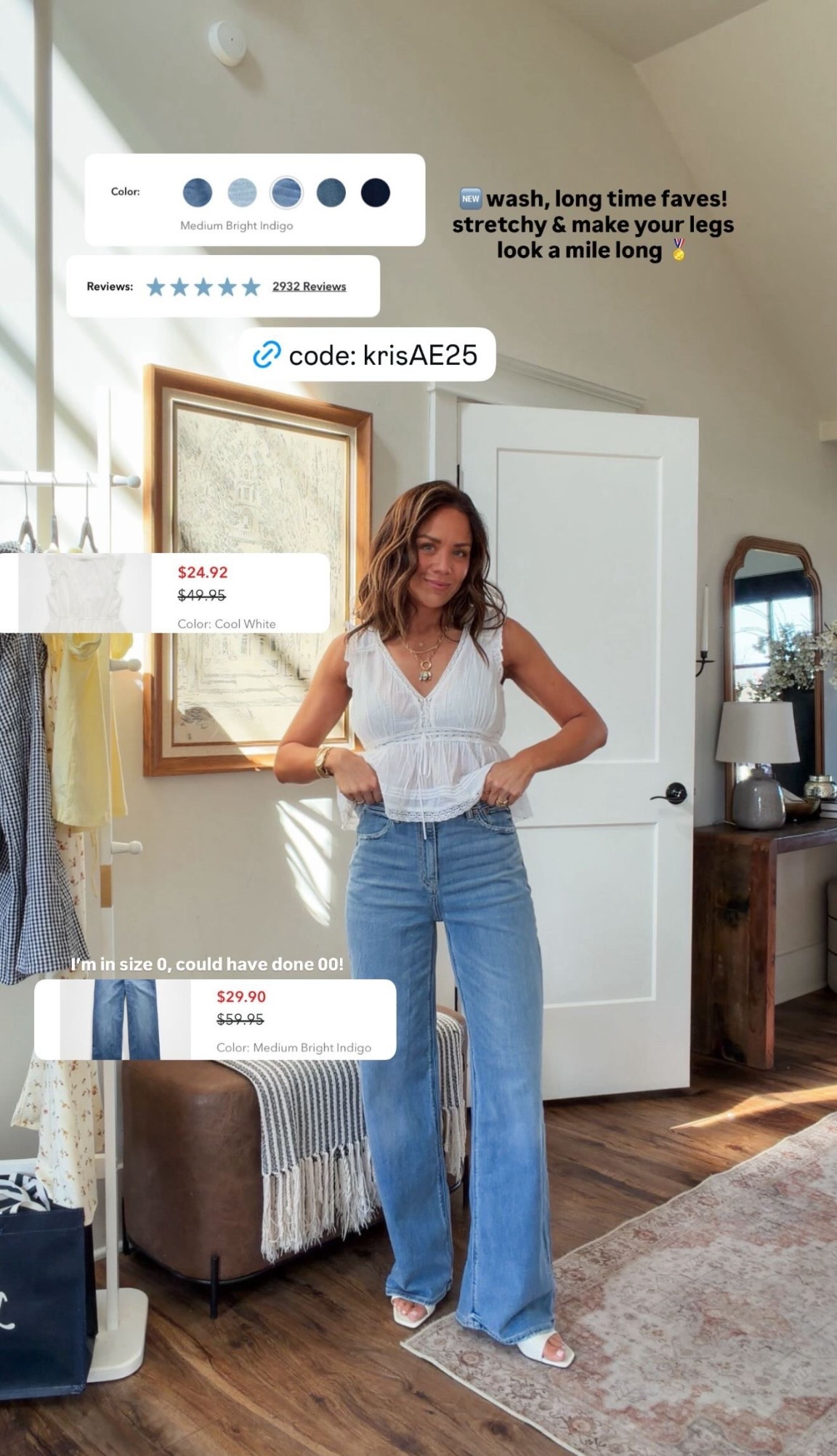 krisAE25 for extra 25% off spring 

#LTKootd #LTKSaleAlert