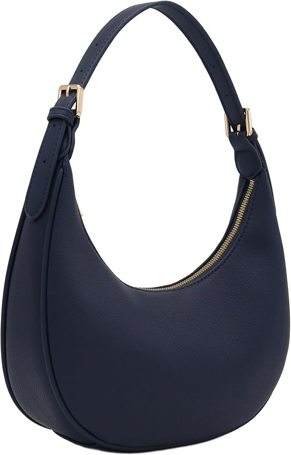 FashionPuzzle Elegant Crescent Shoulder Bag Underarm Purse | Amazon (US)