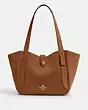 Hadley Turnlock Tote Bag | Coach Outlet US