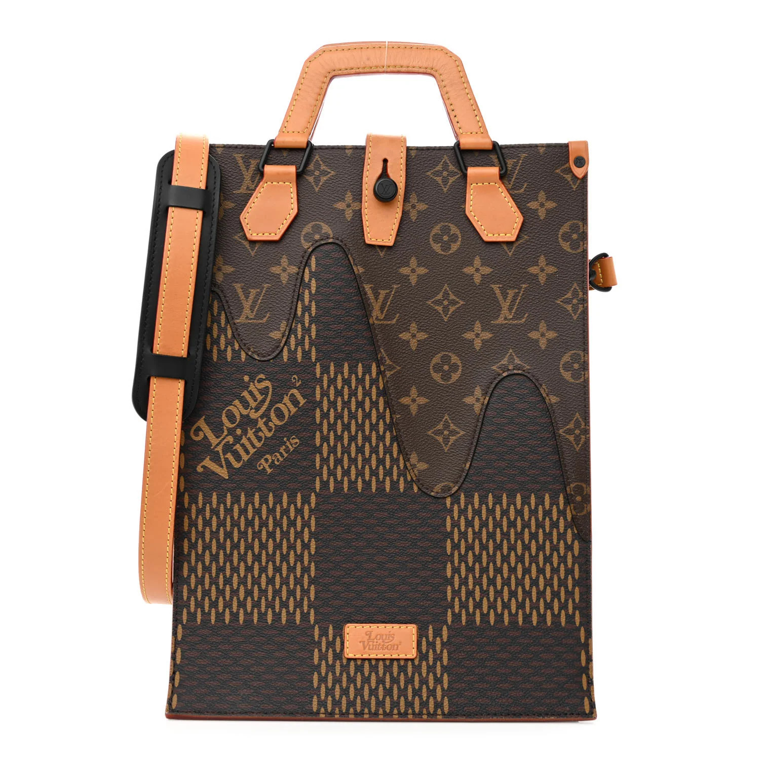 LOUIS VUITTON x NIGO Giant Damier Ebene Monogram Mini Tote | FASHIONPHILE (US)