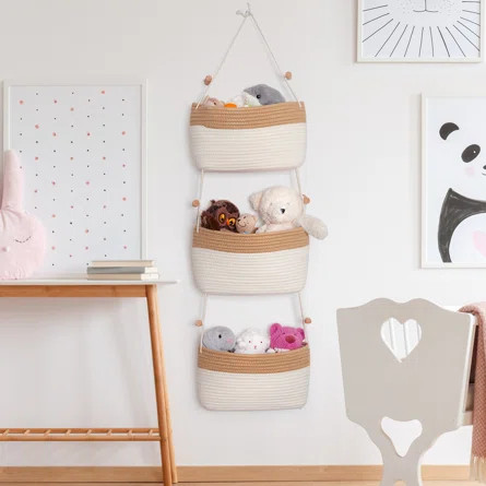 Bay Isle Home Clemens Basket Hanging Organizer | Wayfair North America