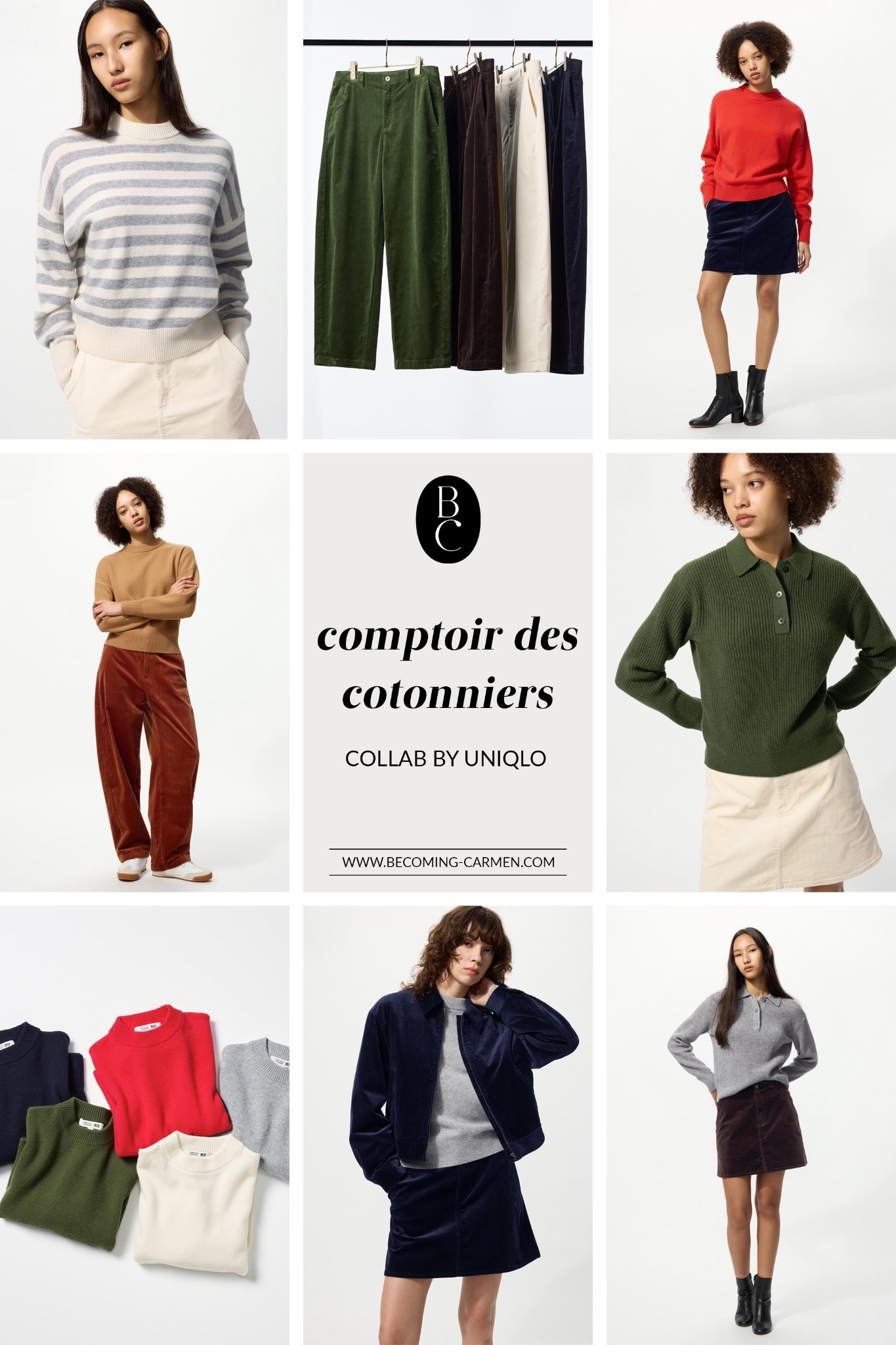 The Uniqlo x Comptoir des Cotonniers Fall/Winter 2025 collab is where French modernity meets timeless essentials, with matching corduroy pieces and cosy knits in a palette of earthy olives, deep browns and creamy neutrals that look good on everyone.

#LTKasia #LTKwinter