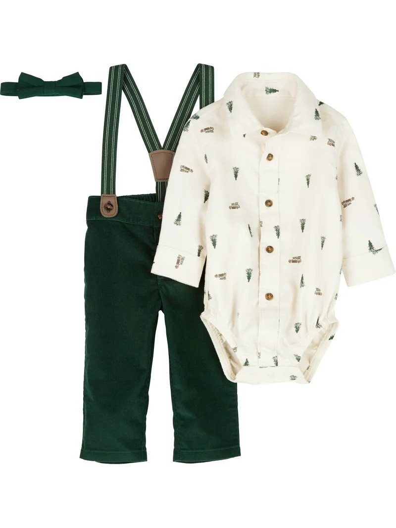 Carter's Child of Mine Baby and Toddler Outfit Set, 4-Piece, Sizes 0/3-24 Months | Walmart (US)