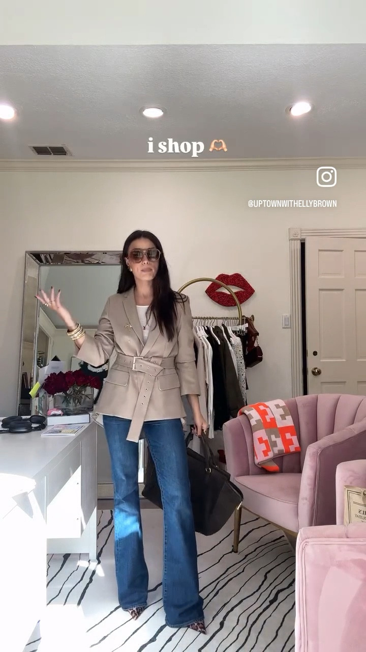 OOTD// Zara blazer // vintage bags // vintage Gucci purse // fall outfit // madewell jeans 

#LTKStyleTip #LTKVideo #LTKSeasonal