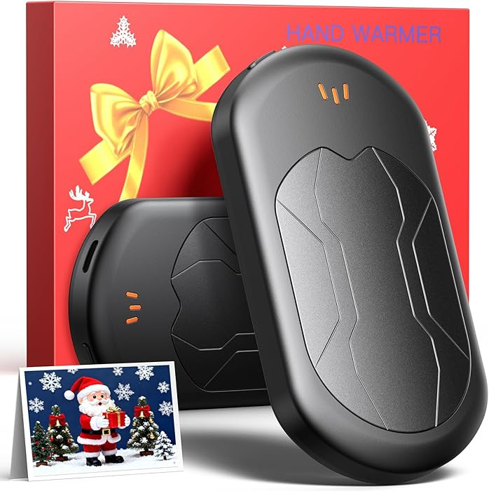 Electric Hand Warmers Rechargeable 2 Pack with 3 Heating Mode,Portable Hand Heater,Smart Chips,US... | Amazon (US)