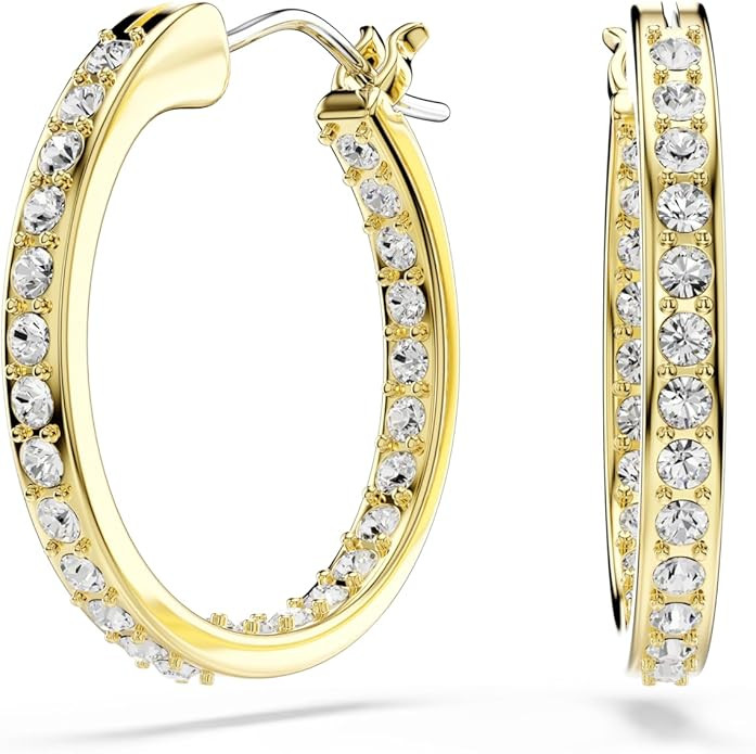 Swarovski Sommerset Collection Hoop Earrings | Amazon (UK)