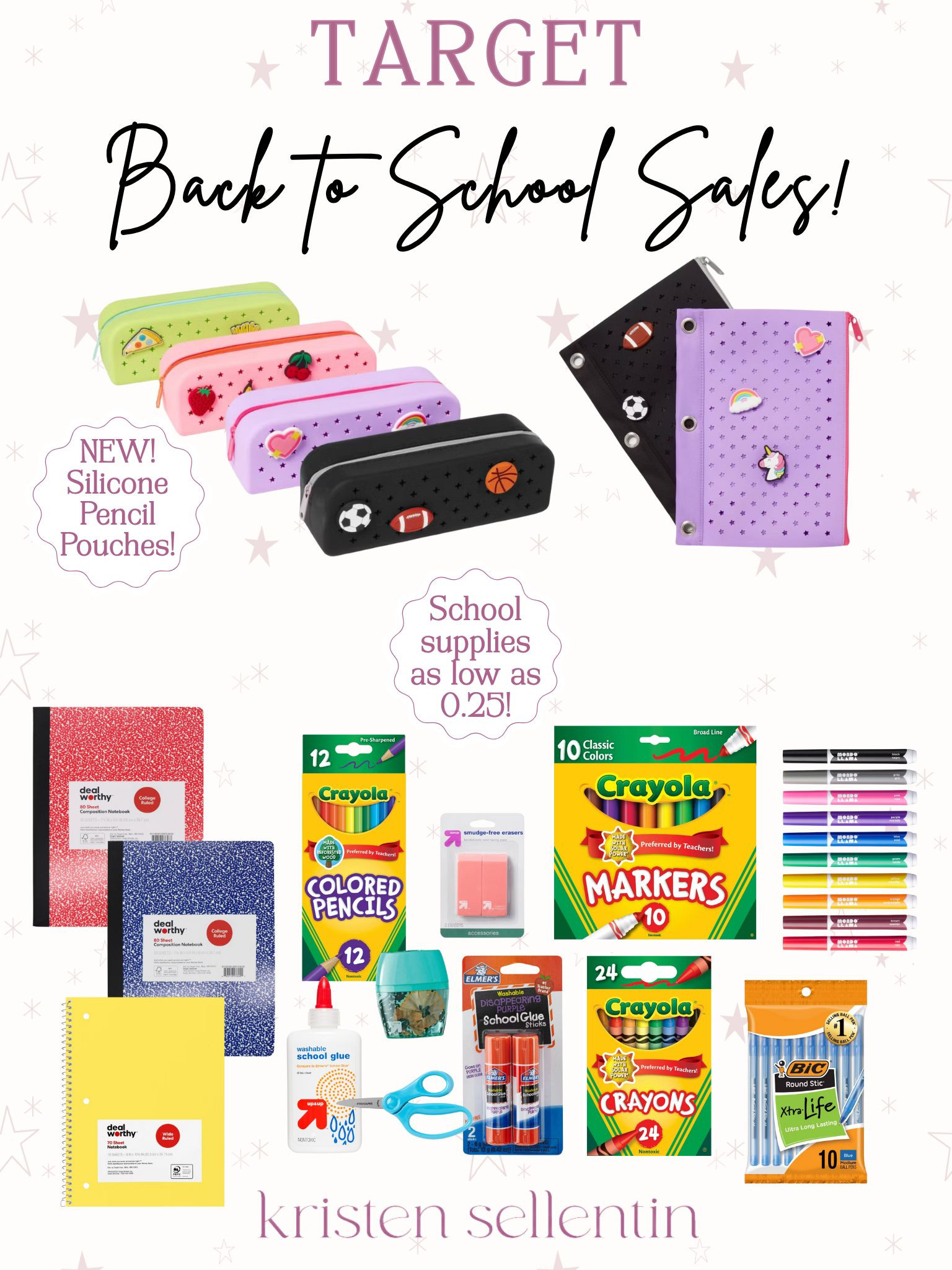 Target Back to School Sales! School Supplies as low as 0.25! Grab them early! 

 

#LTKSeasonal #LTKSaleAlert #LTKKids