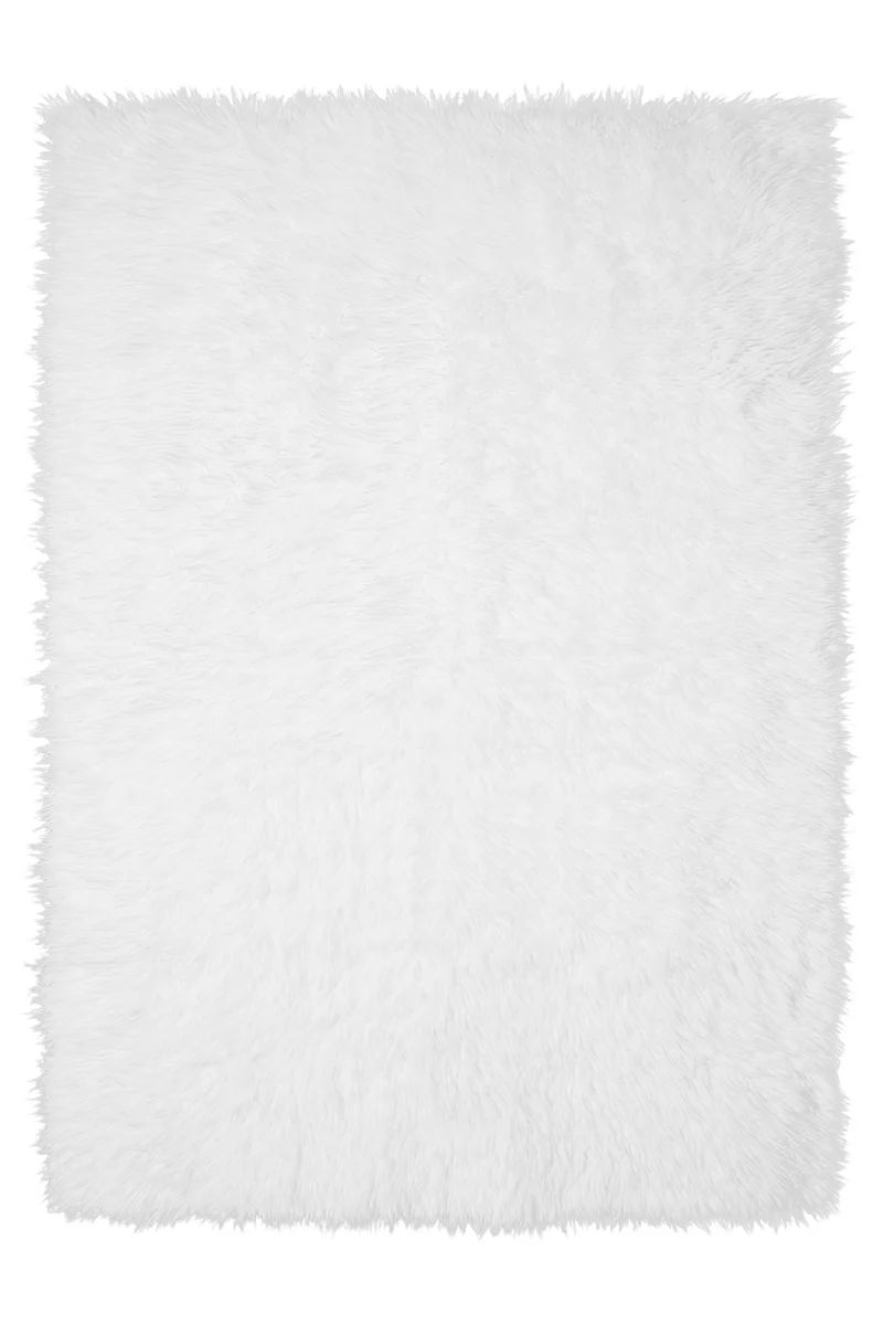 White Washable Shag Rug | My Magic Carpet