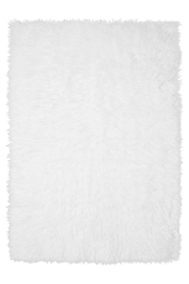 White Washable Shag Rug | My Magic Carpet