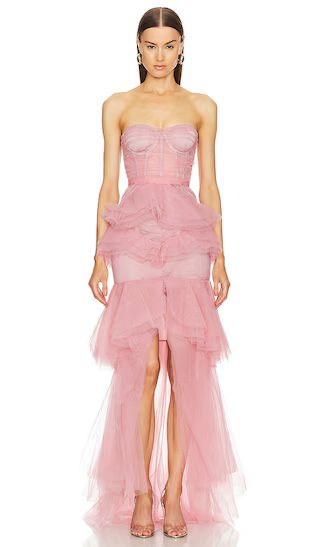 x REVOLVE Alai Gown in Mauve Dress | Fall Wedding Guest Dress Fall | Revolve Clothing (Global)