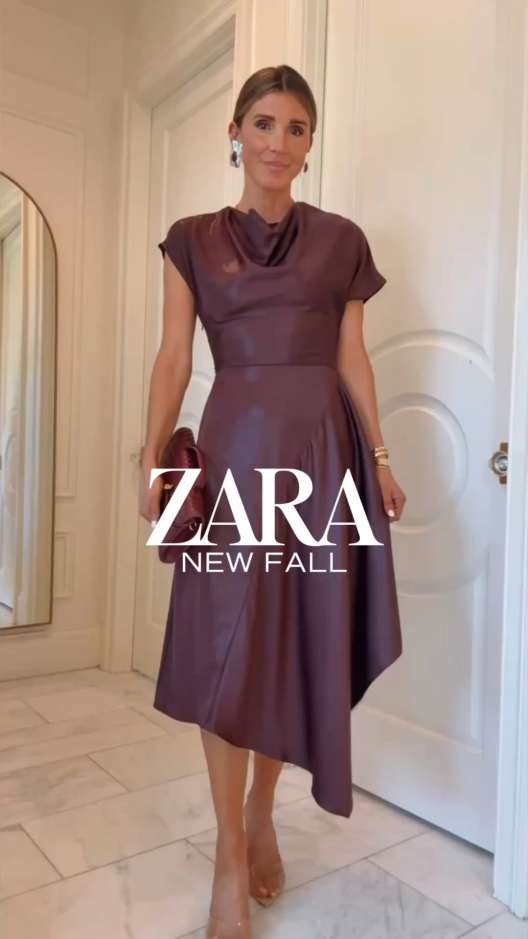 New fall arrivals at Zara. I'm wearing size small in dresses and size 2 in bottoms