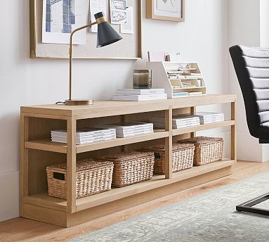 Pacific Low Bookcase (64") | Pottery Barn (US)
