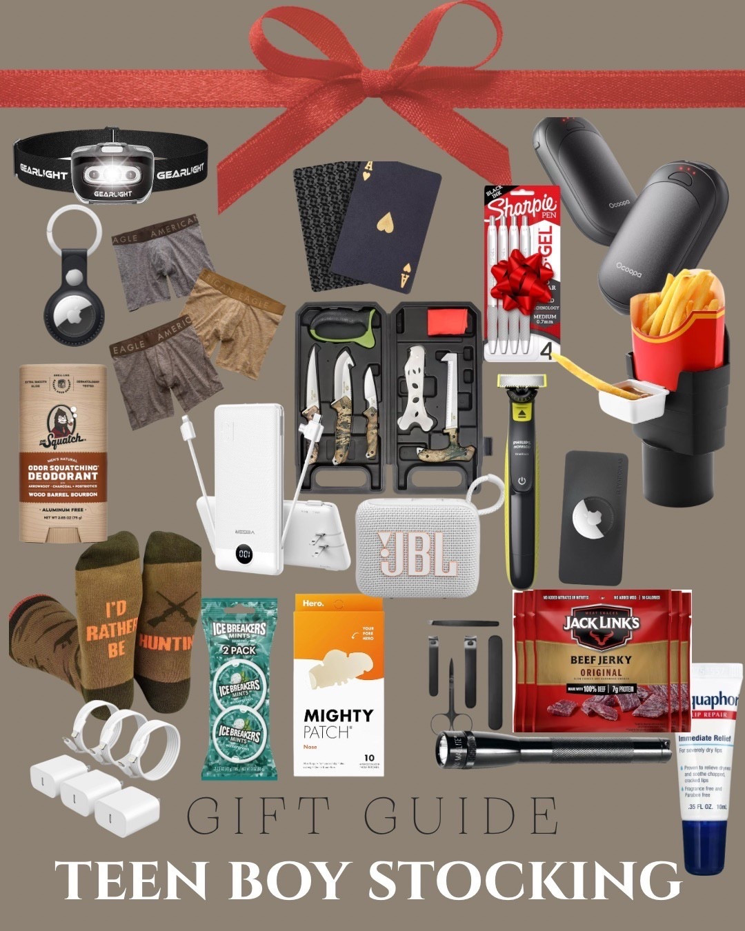 So many great ideas for a teen boy’s stocking stuffers!!

Christmas gift, stocking stuffers, teen boy, essentials, practical gifts, VintagePickin

#LTKHoliday #LTKGiftGuide #LTKMens