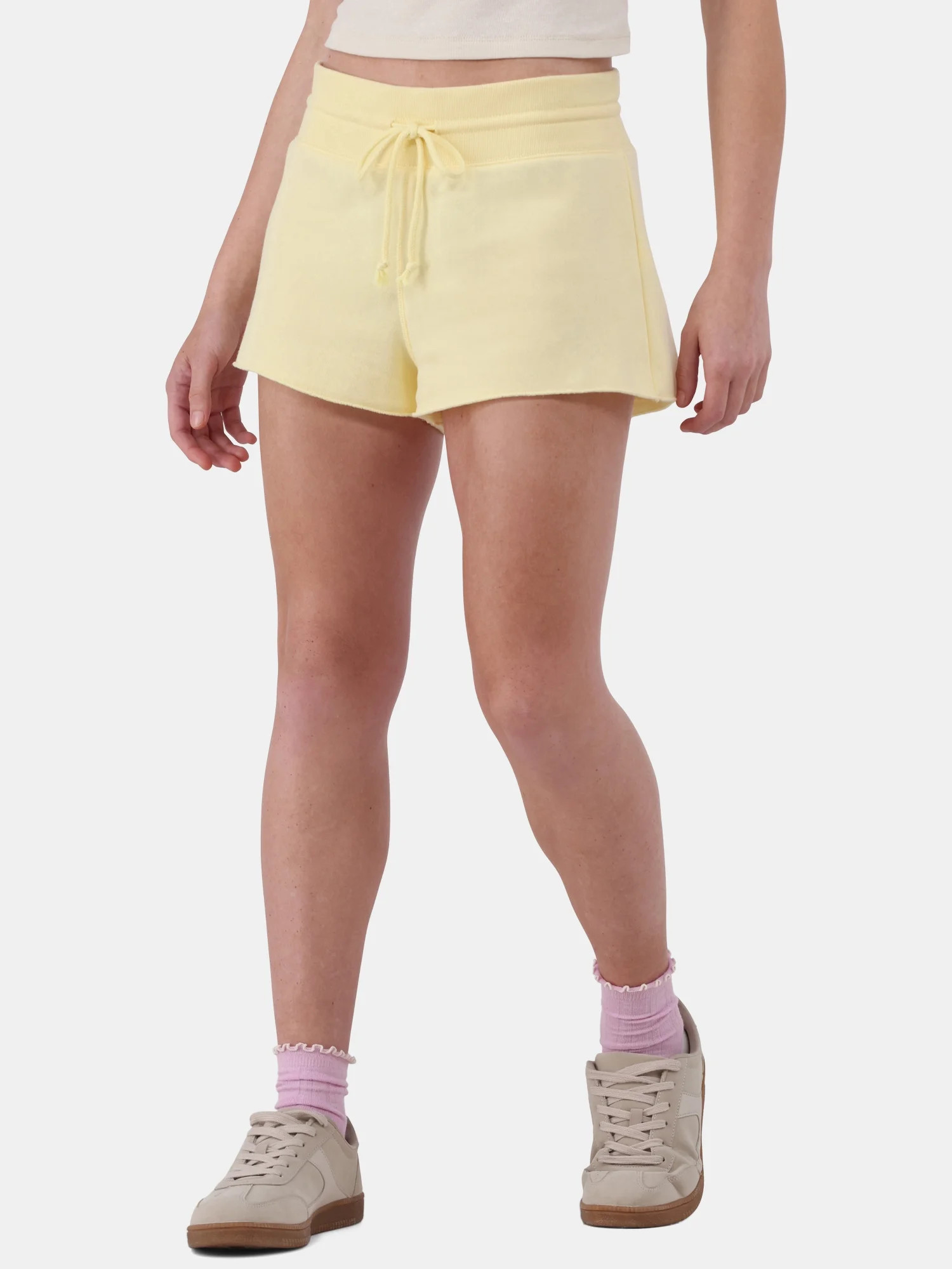 No Boundaries Soft Fleece Shorts, Women's | Walmart (US)