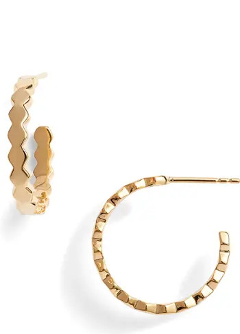 Rhea Mini Hoop Earrings | Nordstrom