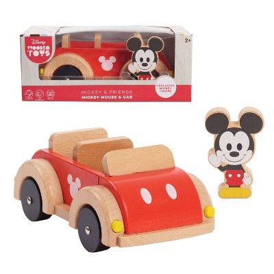 Disney Wooden Toys Mickey Mouse and Car | Target