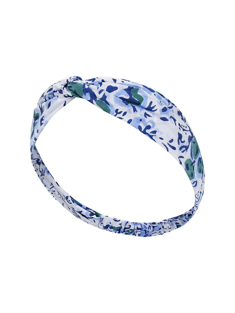 Blue Floral Headbands (set of 2) | Heidi Carey