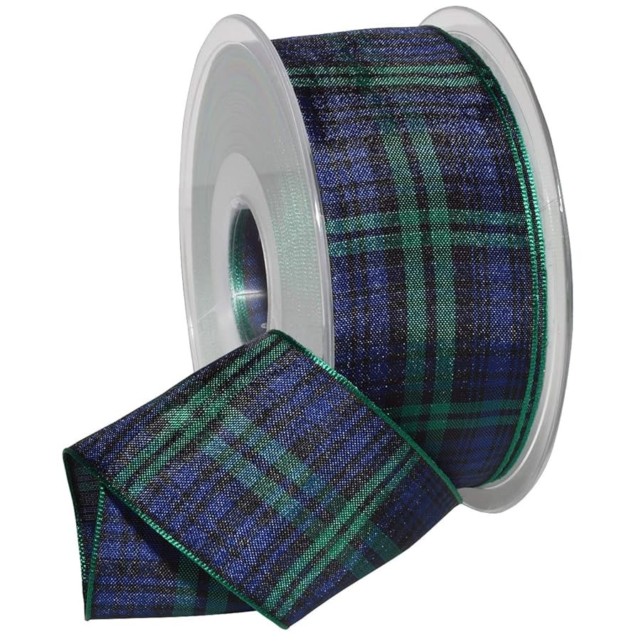 Morex Ribbon Edinburgh Ribbon, Scottish Heritage Family Colors, Christmas and Wedding Decorations... | Amazon (US)