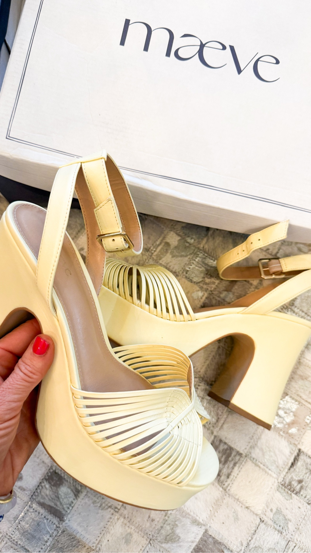 the perfect platform!! so comfy and run TTS, come in 5 + colors at @Anthropologie  • 

#LTKSeasonal