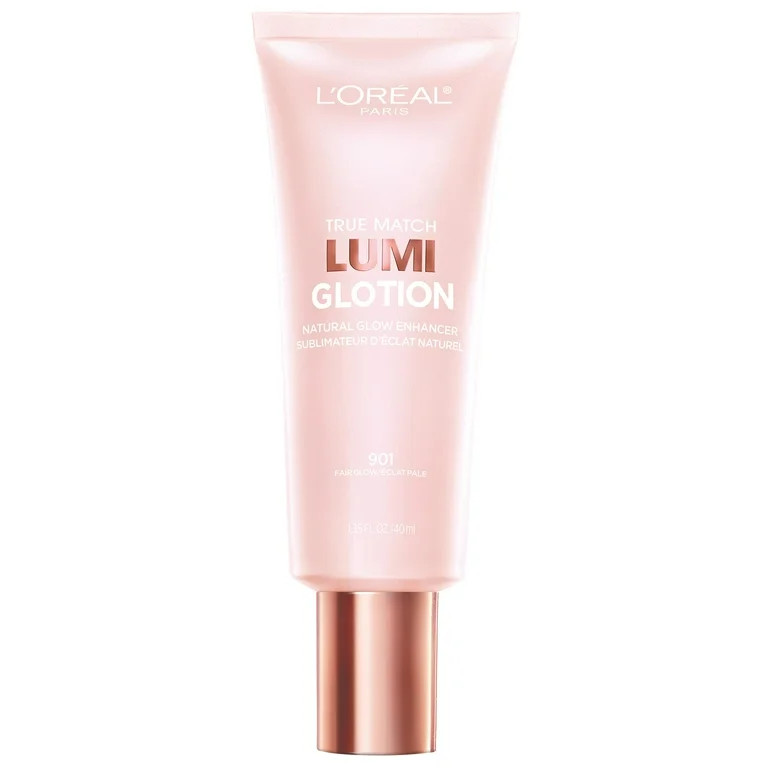 L'Oreal Paris Lumi Glotion Liquid Face and Body Natural Glow Enhancer, Hydrating, Fair, 1.35 fl o... | Walmart (US)