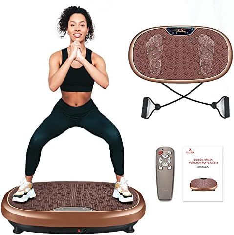 EILISON FitMax 3D XL Vibration Plate Exercise Machine - Whole Body Workout Vibration Fitness Plat... | Amazon (US)