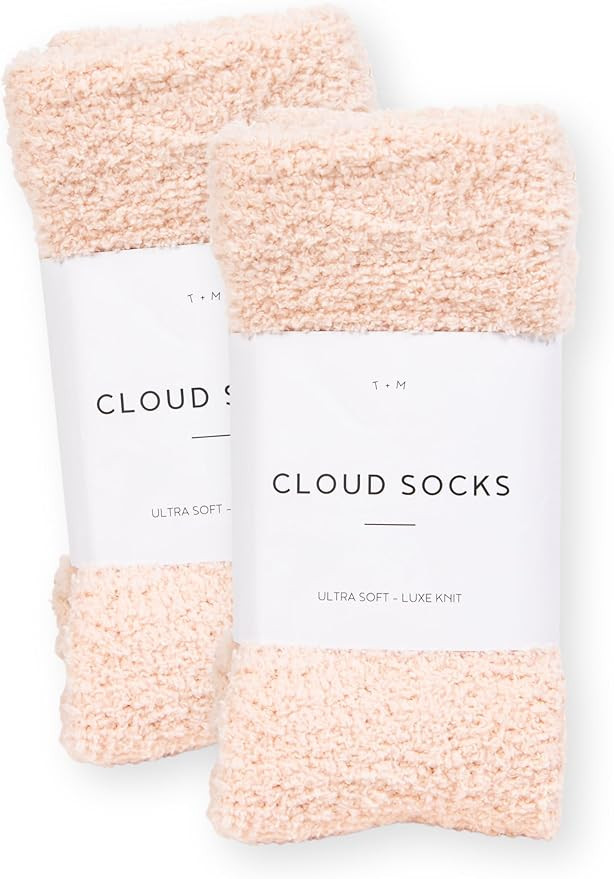 Unboxme Gifts Warm & Cozy Ultra-Luxe Cloud Sock for Women & Men - Super Soft Luxurious Fabric Sle... | Amazon (US)