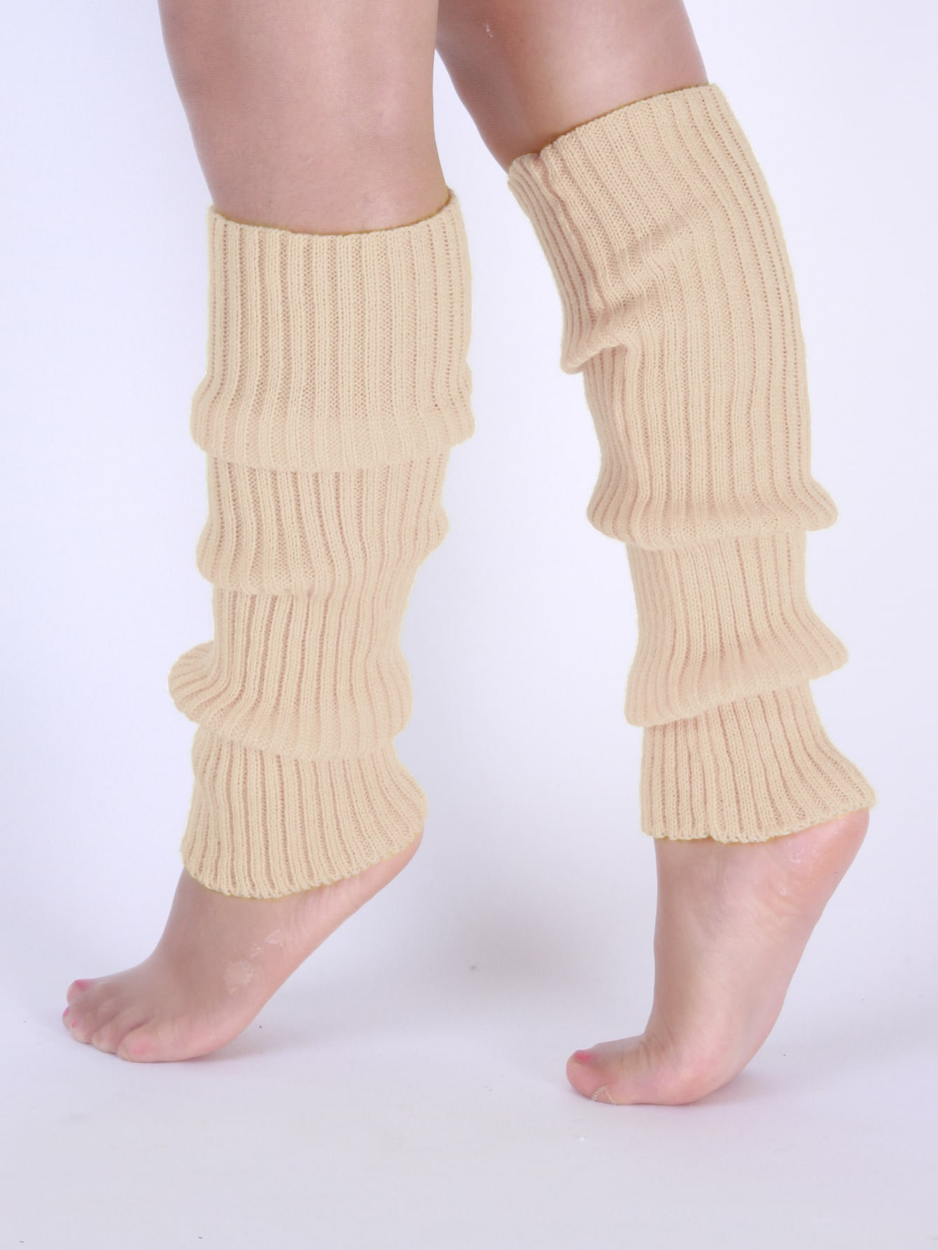 Ribbed Knit Leg Warmers | SHEIN