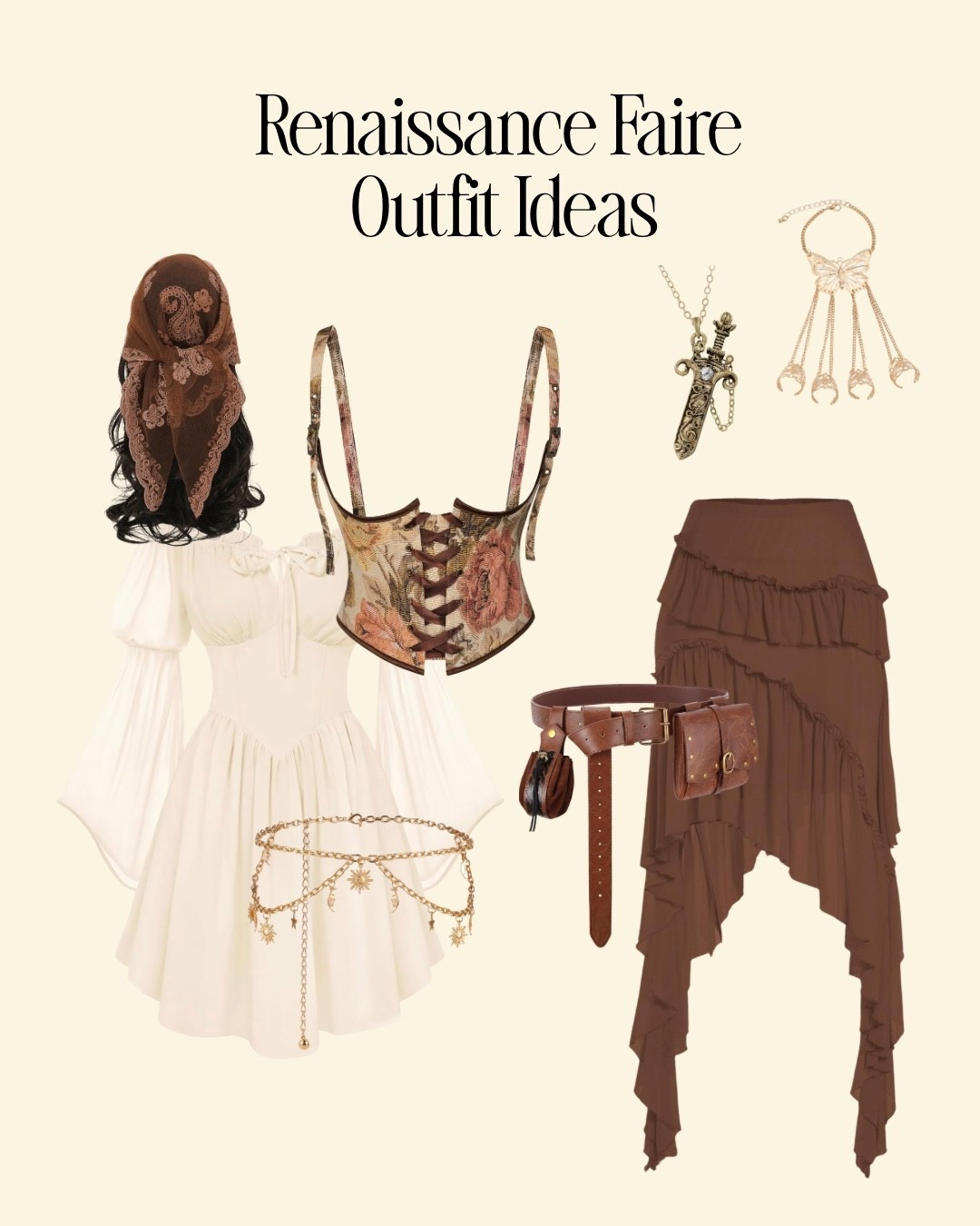Cannot wait for this year’s renaissance faire!

Renaissance Faire, Ren Faire, Renaissance Festival, Renaissance Outfit, Ren Faire Outfit, Renaissance Dress, Medieval Outfit, Medieval Dress, Fantasy Fashion, Amazon Renaissance Outfit, Affordable Ren Faire Outfit, Renaissance Accessories, Corset Belt, Lace-Up Corset, Leather Belt, Renaissance Costume