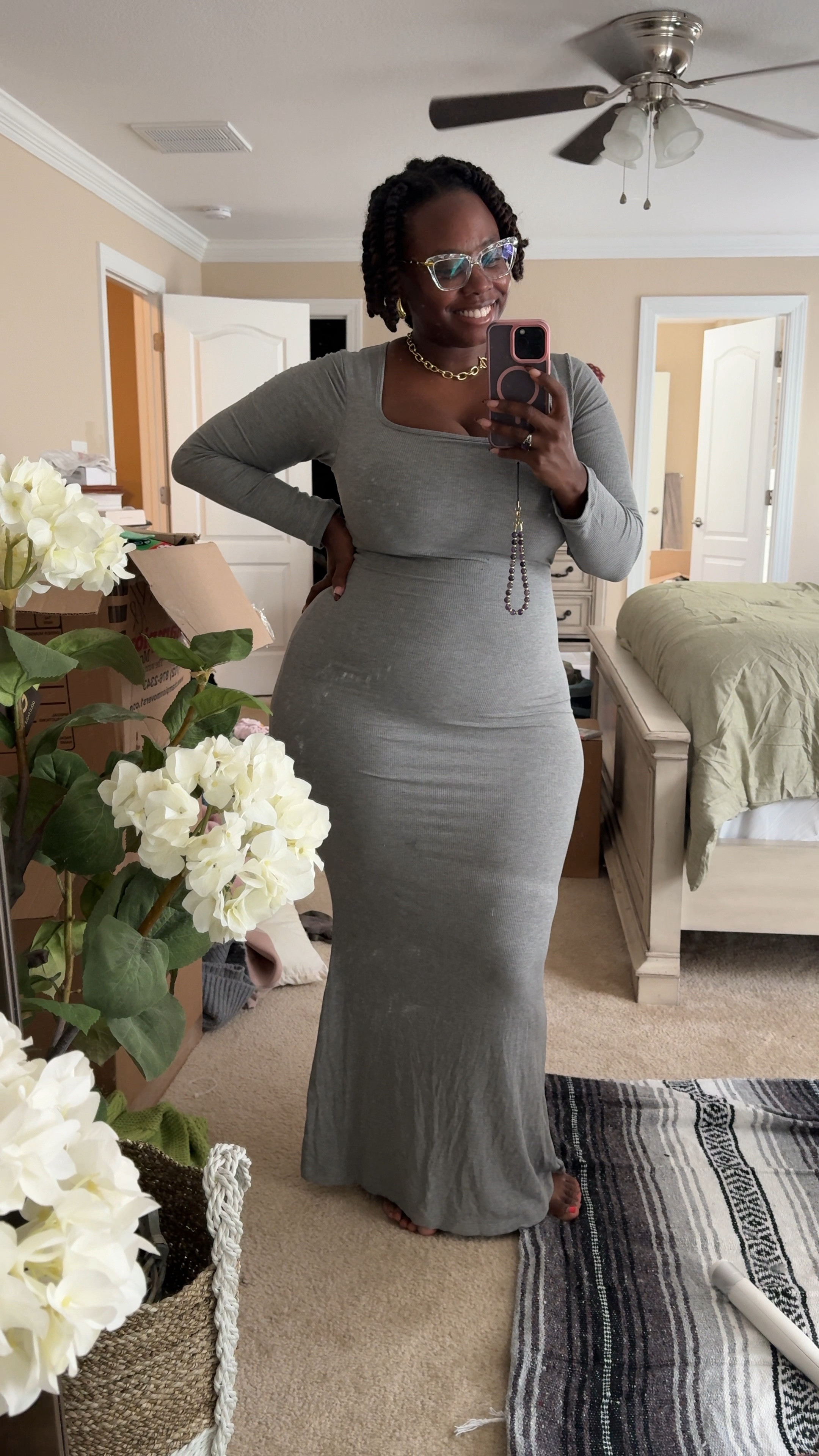 This long sleeve bodycon dress with built in shapewear is perfect for lounging around it could also be a Thanksgiving outfit. it’s the perfect Christmas gift for a homebody! 

#LTKstyletip #LTKplussize #LTKGiftGuide